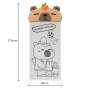 Digital Notepad - LCD Magnetic Writing Tablet 7.4 Portable - Capybara - White, wholesale price