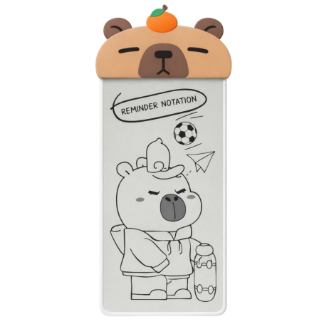 Digital Notepad - LCD Magnetic Writing Tablet 7.4 Portable - Capybara - White, wholesale price