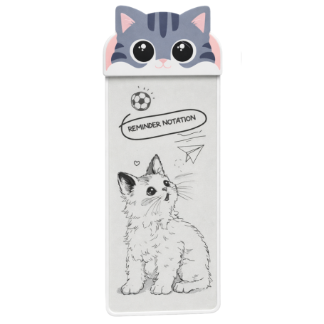 Digital Notepad, Drawing Board - LCD Magnetic Writing Tablet 7.4 Portable - Cat - White, wholesale price