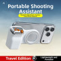 Gimbal, Stabilisateur - Stabilisateur magnétique Bluetooth – zoom – prise de vue sans fil + lampe de remplissage magnétique, pri
