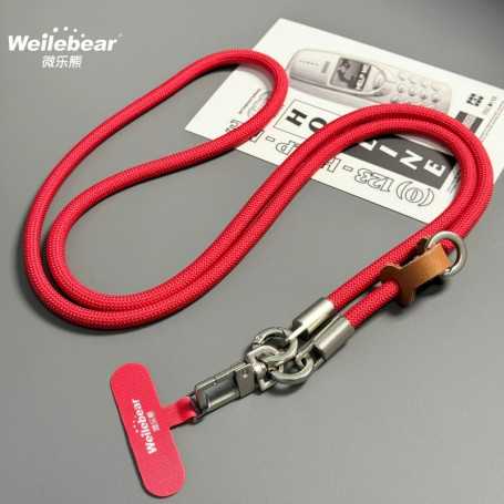 Lanyard, Strap - Dragonne pour téléphone – bandoulière – double mousqueton – antivol – longueur 120 cm, wholesale price
