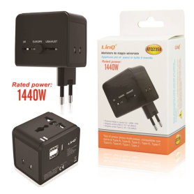 Adaptateur Universel Prise Multifonction LinQ ATQ2358 | Etech-Parts
