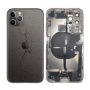Carcasse, Coque - Châssis Complet iPhone 11 Pro Max Noir - Connecteur de Charge Sans Batterie (Original Demonté) - Cassé, prix d