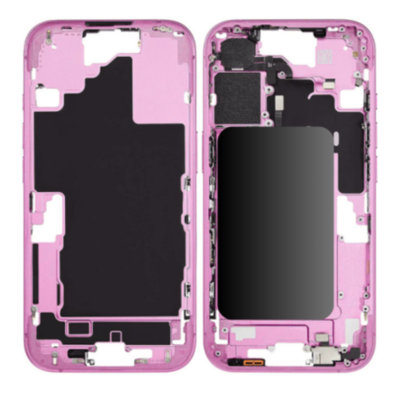 Replacement Frame - iPhone 16 Plus Chassis without Back Glass or Battery, Pink (Original Disassembled) - Grade B, wholesale pric