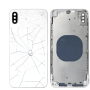 Châssis, Cadre - Châssis Vide iPhone X Blanc (Original Demonté) - Cassé, prix de gros.
