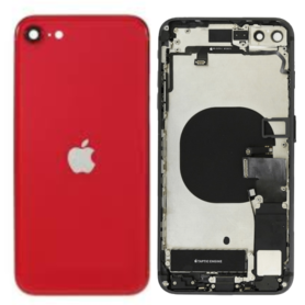 Pièce Détachée, Composant - Châssis Complet iPhone 7 Rouge - Connecteur de Charge sans Batterie (Original Demonté) - Cassé, prix