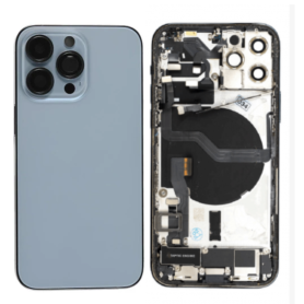 Châssis, Boîtier - Châssis Complet iPhone 13 Pro Bleu - Connecteur de Charge Sans Batterie (Origine Demonté) - Grade A, prix de