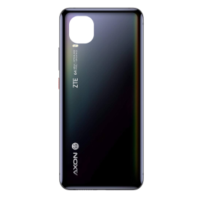 Back Glass, Rear Cover - ZTE Axon 11 5G Black Rear Glass Without Lens Frame (Original Removed) - Grade A, wholesale price