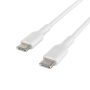 Chargeur, Connecteur - Câble USB-C / USB-C 1M BELKIN CAB003bt1MWH - Blanc, prix de gros.