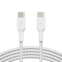 Câble Tressé USB-C/USB-C 2M BELKIN Blanc | Etech-Parts