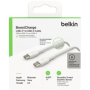 Câble Tressé USB-C/USB-C 2M BELKIN Blanc | Etech-Parts