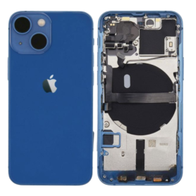 Châssis, Cadre, Enveloppe - Châssis Complet iPhone 13 Bleu - Sans Connecteur de Charge (Original Demonté) - Grade A, prix de gro