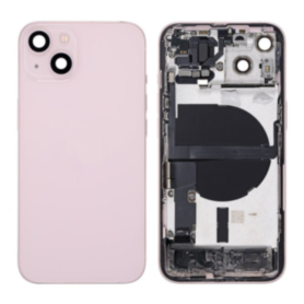Châssis, Coque - Châssis Complet iPhone 13 Rose - Sans Connecteur de Charge(Original Demonté) - Grade A, prix de gros.
