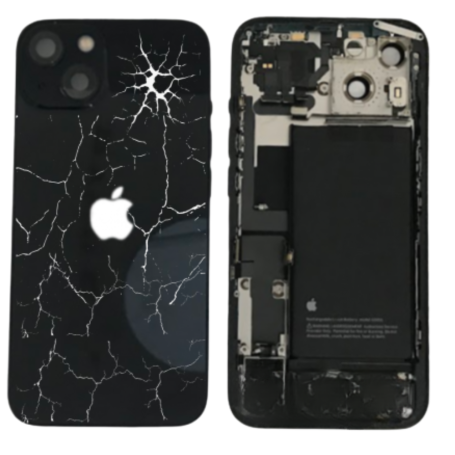 Châssis Complet iPhone 13 Noir - Sans Connecteur | Etech-Parts
