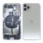 Rear Cover - Complete iPhone 11 Pro Max White Chassis - Charging Connector (Battery Not Included) - Grade AB, wholesale price