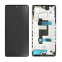 Screen, Display - Xiaomi Redmi Note 12 Pro 5G (2022) Black Screen + Frame (Original Disassembled) - Grade A, wholesale price