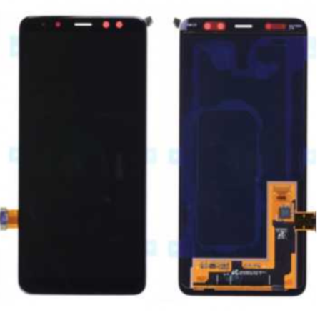 Ecran Samsung Galaxy A8 2018 Noir + Châssis Démonté | Etech-Parts