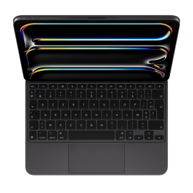 Étui pour Tablette, Clavier sans Fil - Housse/Clavier Magic Keyboard Folio Style pour iPad Pro 11" M4/M5 - AZERTY - Noir (Apple)