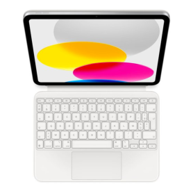 Étui/Coque - Housse/Clavier Magic Keyboard pour iPad 10ème génération - USB-C - QWERTY - Blanc (Apple), prix de gros.