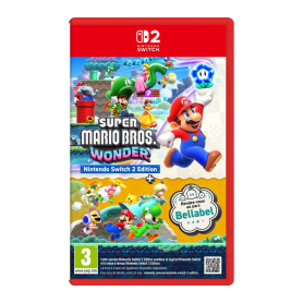 Console Nintendo, Game - Jeux Nintendo Switch 2 Super Mario Bros Wonder + Rendez-vous au Parc Bellabel, prix de gros.