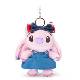 Porte-clé, Accessoire, Gadget - Porte-clés en peluche Angel Denim - Lilo & Stitch Disney - 15 cm, prix de gros.