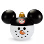 Ornament, Decor - Mickey Mouse Club Snowman Medium Christmas Light-Up Ornament - Disney - Black and White, wholesale price