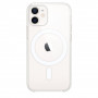 Coque en Silicone avec MagSafe iPhone 12 Pro Max Transparente (Apple)