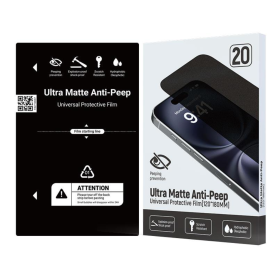 Film Protection Hydrogel Anti Espion 12x18cm - 20 Pcs | Etech-Parts