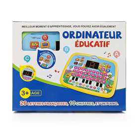 Appareil éducatif, Gadget éducatif - Tablette éducative LED – français – tactile – French pad – jouet d’éveil, prix de gros.
