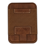 Accessoires en Cuir, Porte-cartes - Portefeuille en Cuir et Localisateur Magnétique 2-en-1 Micflip P064 - Compatible Apple Find