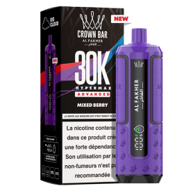 Cigarette électronique, Vape pen - Vapoteuse E-Liquide Rechargeable - AL FAKHER - 30000 Puffs - Fruits Rouges, prix de gros.