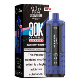 Cigarette électronique - Vapoteuse E-Liquide Rechargeable - AL FAKHER - 30000 Puffs - Myrtille,Cerise, prix de gros.