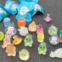 Toy Figures - Sachet surprise d’animaux miniatures luminescents 3D – brille dans le noir – style bébé fruit, wholesale price