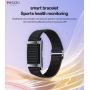 Smart Watch, Fitness Tracker - Bracelet connectéYESIDO–IO45 – 30 jours autonomie – santé (cardio/SpO2/stress) – alertes – photo,
