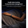 Smart Watch, Fitness Tracker - Bracelet connectéYESIDO–IO45 – 30 jours autonomie – santé (cardio/SpO2/stress) – alertes – photo,