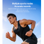 Smart Watch, Fitness Tracker - Bracelet connectéYESIDO–IO45 – 30 jours autonomie – santé (cardio/SpO2/stress) – alertes – photo,