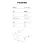 Smart Audio Glasses - Lunettes audio intelligentesYESIDO – IO44– verres polarisées dégradé – appels HD – musique open-ear – IP54