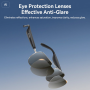 Smart Audio Glasses - Lunettes audio intelligentesYESIDO – IO44– verres polarisées dégradé – appels HD – musique open-ear – IP54
