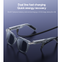 Smart Glasses, Bluetooth Eyewear - Lunettes Bluetooth intelligentes YESIDO – IO41 – appels HD anti-bruit – conception ouverte –