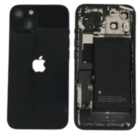 Kit de Réparation - Châssis Complet iPhone 13 Noir - Sans Connecteur de Charge + Batterie (Origine Demonté) - Grade B, prix de g
