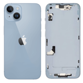 Housing, Frame - Chassis iPhone 14 Blue eSIM US - Charger Connector with Battery (Original Disassembled) - Grade A, wholesale pr