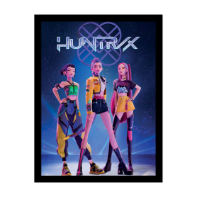 Affiche, Poster - Cadre Décoratif K-Pop Demon Hunters - Modèle Huntrix, prix de gros.