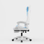 Gaming Chair, Ergonomic Seat - Chaise de gaming ergonomique – vérin gaz classe 4 – antiexplosion – repose-pieds inclus, wholesal