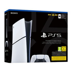 Console de jeu, Système de divertissement - Console Sony PlayStation 5 - PS5 Slim Edition Digitale Blanc - Spec USA - 825 Go SSD