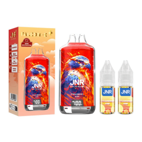 Cigarette Électronique, Vape Pen - Vapoteuse E-Liquide Rechargeable - JNR FALCONX - 28000 puffs - Strawberry Kiwi, prix de gros.