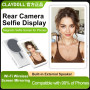 Projecteur, Écran, Display - Adaptateur de projection sans fil pour smartphone – selfie avec retouche beauté – magnétique – live