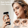 Projecteur, Écran, Display - Adaptateur de projection sans fil pour smartphone – selfie avec retouche beauté – magnétique – live
