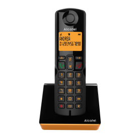 Combiné, Appareil - Téléphone Fixe Sans Fil Alcatel S280 - Orange (Neuf), prix de gros.