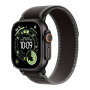 Smartwatch, Wearable - Apple Watch Ultra 3 Cellular 49mm Black Titanium Connected Watch With Trail Loop Band M/L - New, wholesal