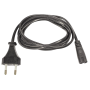 Cables, Electric Cable - Power Cord - C7-Euro 1.8M - Black BELKIN - F3A218cp1.8M-P, wholesale price